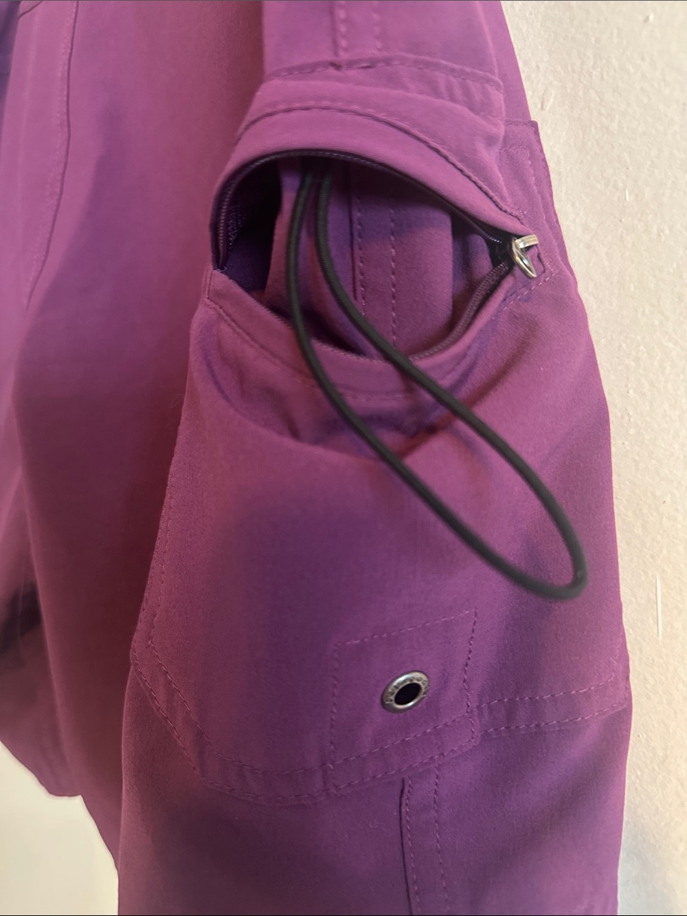 Patagonia Purple women’s Shorts with Drawstring - Picture 8 of 9